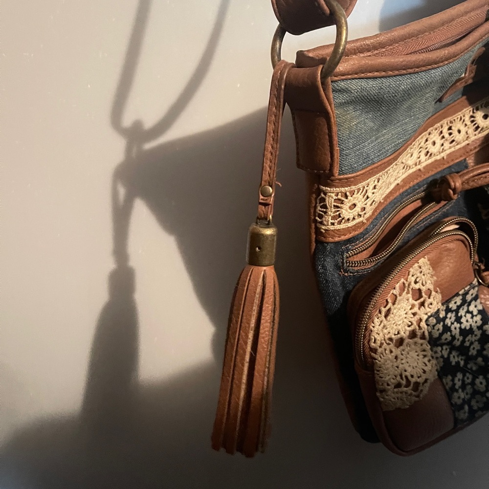 Unionbay Multicolor Patchwork Crossbody Bag - image 5